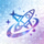 XKTY.COM星空官方网站Logo - 橙色星空图案